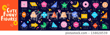 Cute blob elements. 138028539