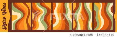 Pack with simple color posters. 138028540