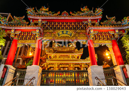 [Kanagawa Prefecture] The magnificent nighttime spectacle of Yokohama Kantei-byo 138029043