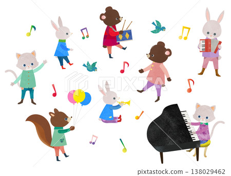 可愛的動物 138029462