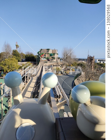 Views from amusement park rides Views from amusement park rides 138029568