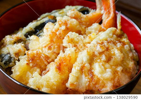 Bowl of rice and fried fish Bowl of rice and fried fish 138029590
