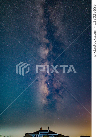 Sky full of stars and the Milky Way 138029659