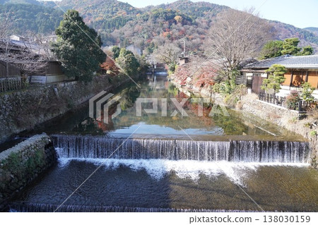 秋天從橋上看到的風景 秋天從橋上看到的風景 138030159