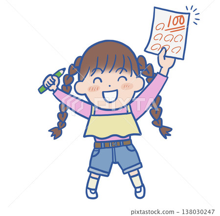 在測試中需要100分的女孩 138030247