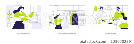 Freelance services isolated cartoon vector illustrations se Freelance services isolated cartoon vector illustrations se 138030289