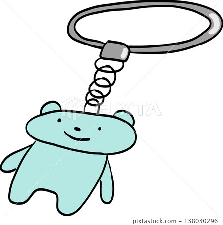 Cute bear keychain Cute bear keychain 138030296