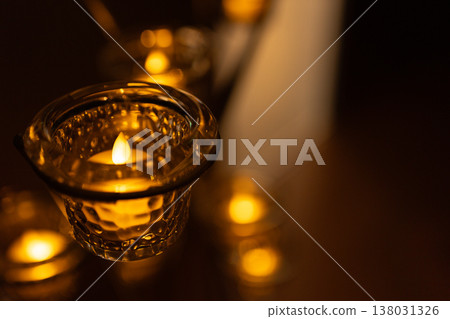 Gentle candle light Gentle candle light 138031326