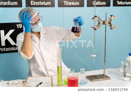 Scientists are frustrated by their inability to invent solutions Scientists are frustrated by their inability to invent solutions 138031740