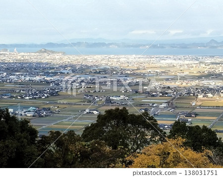 從山頂俯瞰八代 從山頂俯瞰八代 138031751