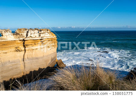 The Razorback Lookout at the Twelve Apostles, Great Ocean Road, Australia The Razorback Lookout at the Twelve Apostles, Great Ocean Road, Australia 138031775