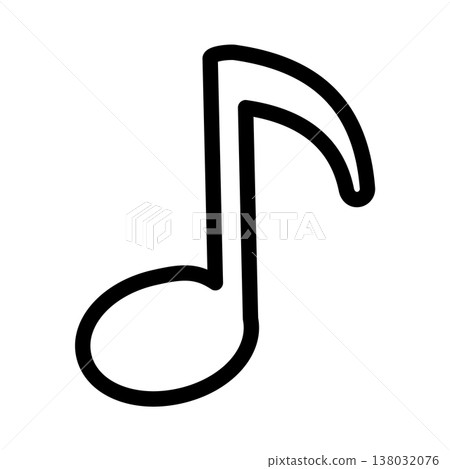 Simple eighth notes Simple eighth notes 138032076