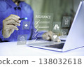 Insurance concept with digital checklist and icons for health, family, property and financial protection 138032618