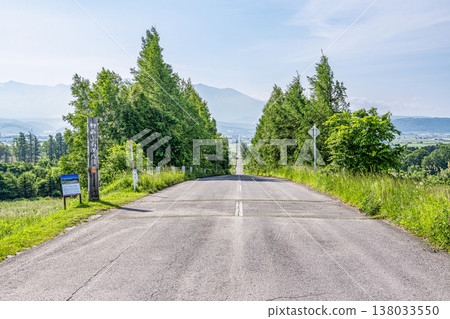 北海道上富良野町:上富良野八景 - 夏季全景公路 江葉 北海道上富良野町:上富良野八景 - 夏季全景公路 江葉 138033550