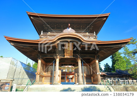 [熊本縣]晴天的阿蘇神社（樓門） 138034179