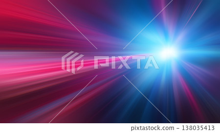 blue light fast forward zoom motion high speed laser futuristic technology lighting concept abstract for background blue light fast forward zoom motion high speed laser futuristic technology lighting concept abstract for background 138035413