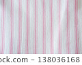 粉紅色條紋布料 138036168