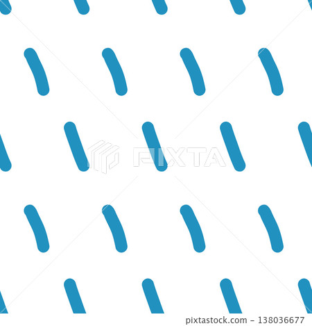 Scribble rain seamless pattern. Blue lines sprinkles background. Simple confetti repeated wallpaper. Short line dash vector surface design. Repeat spots illustration print Scribble rain seamless pattern. Blue lines sprinkles background. Simple confetti repeated wallpaper. Short line dash vector surface design. Repeat spots illustration print 138036677