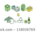 Recycling illustration 138036769