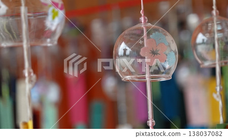 Wind chimes, a symbol of summer in Japan Wind chimes, a symbol of summer in Japan 138037082