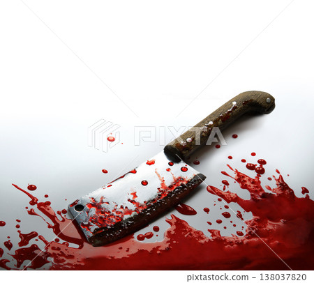 Iron ax and a lot od blood Iron ax and a lot od blood 138037820