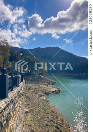 Guadalhorce reservoirs are group of six reservoirs on the middle course of the Guadalhorce River and two of its largest tributaries in Andalusia, Spain 138039129