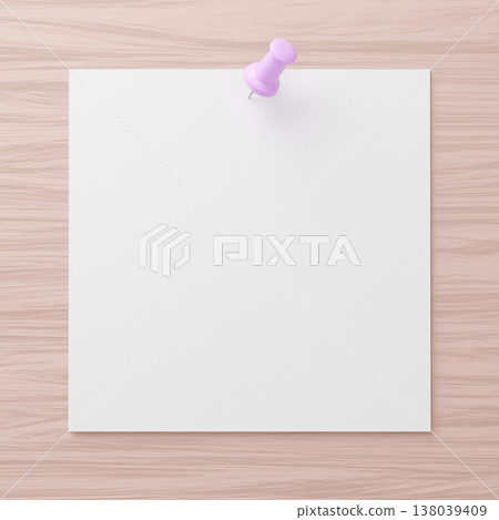 3D background material: thumbtacks and notes 3D background material: thumbtacks and notes 138039409