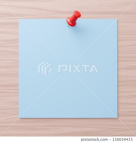 3D background material: thumbtacks and notes 138039415