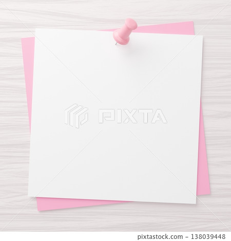 3D background material: thumbtacks and notes 3D background material: thumbtacks and notes 138039448