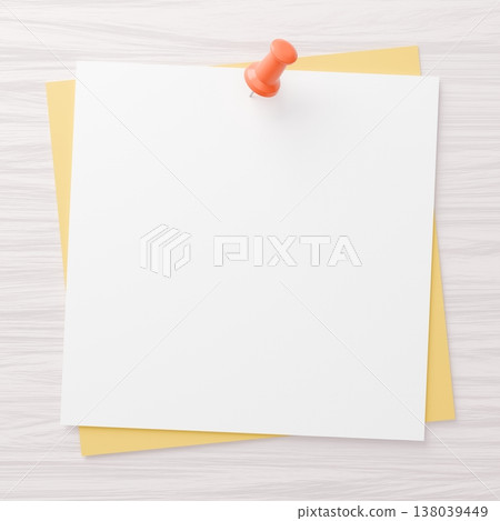 3D background material: thumbtacks and notes 3D background material: thumbtacks and notes 138039449