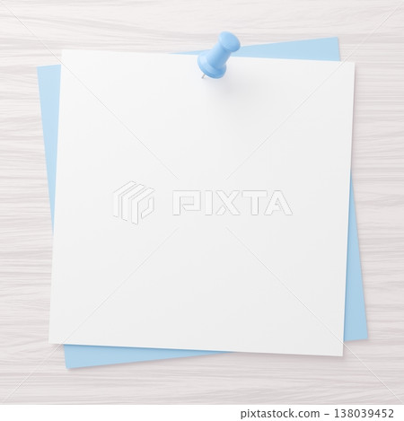 3D background material: thumbtacks and notes 138039452