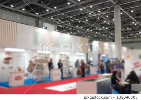 Exhibition, Exhibition Hall, Event Venue, People, Unfocused 138040505
