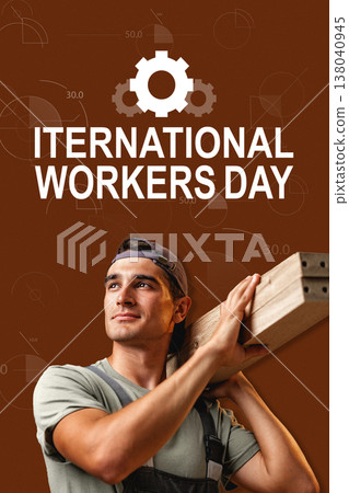 Celebration of international workers day on May 1 with people and activities highlighting labor Celebration of international workers day on May 1 with people and activities highlighting labor 138040945