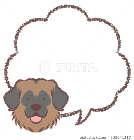 Leonberger speech bubble 138041217