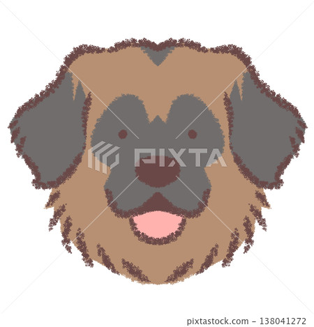 萊昂貝格犬的臉部圖標 138041272