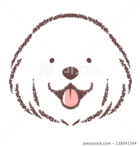 大比利牛斯犬臉部圖標 138041304