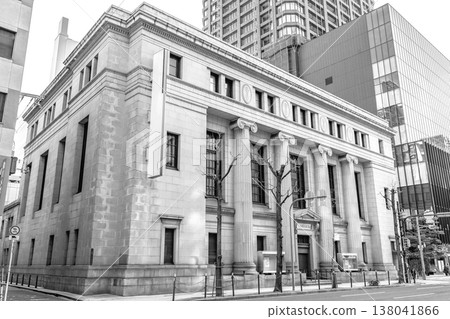 Sumitomo Mitsui Banking Corporation Osaka Central Branch (formerly Mitsui Bank) - Osaka Retro Building Tour - For Newspapers and Magazines Sumitomo Mitsui Banking Corporation Osaka Central Branch (formerly Mitsui Bank) - Osaka Retro Building Tour - For Newspapers and Magazines 138041866