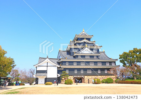 Scenery of Okayama Castle, Okayama City, Okayama Prefecture Scenery of Okayama Castle, Okayama City, Okayama Prefecture 138042473