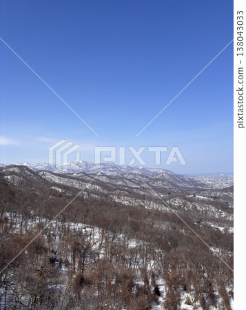 從札幌藻岩山索道眺望的景色 從札幌藻岩山索道眺望的景色 138043033