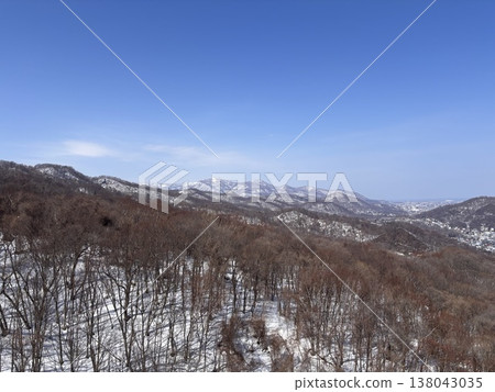 從札幌藻岩山索道眺望的景色 從札幌藻岩山索道眺望的景色 138043035