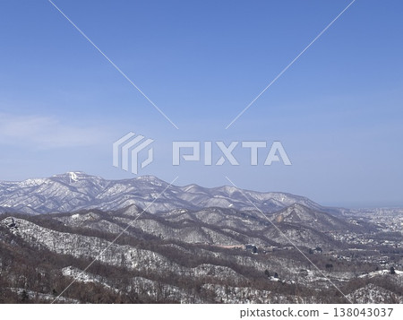 從札幌藻岩山索道眺望的景色 從札幌藻岩山索道眺望的景色 138043037