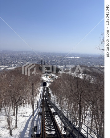 從札幌藻岩山索道眺望的景色 從札幌藻岩山索道眺望的景色 138043040