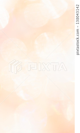 Beige background with shimmering bokeh for a soft, beauty-inspired look. 138043142