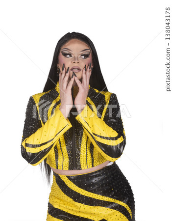 transvestite in studio 138043178