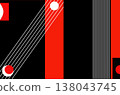 Bright color background in avant-garde style. Texture units for celebration and advertising. 138043745