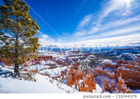 Bryce Canyon National Park in Winter season, Utah, USA Bryce Canyon National Park in Winter season, Utah, USA 138044379