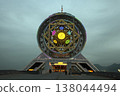 Ferris wheel on a sky as a background,  Ashkhabad. Turkmenistan. 138044494