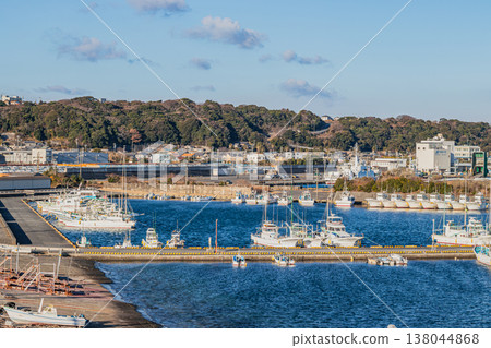 A view of Omaezaki Port in Omaezaki City (Shizuoka Prefecture) A view of Omaezaki Port in Omaezaki City (Shizuoka Prefecture) 138044868