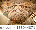 Interiors of San Lorenzo Maggiore church, Naples, Italy 138044871