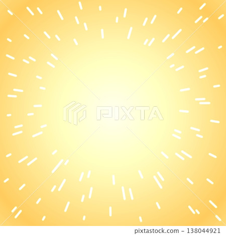 Positive image effect lines background material joy fun happy yellow orange 138044921